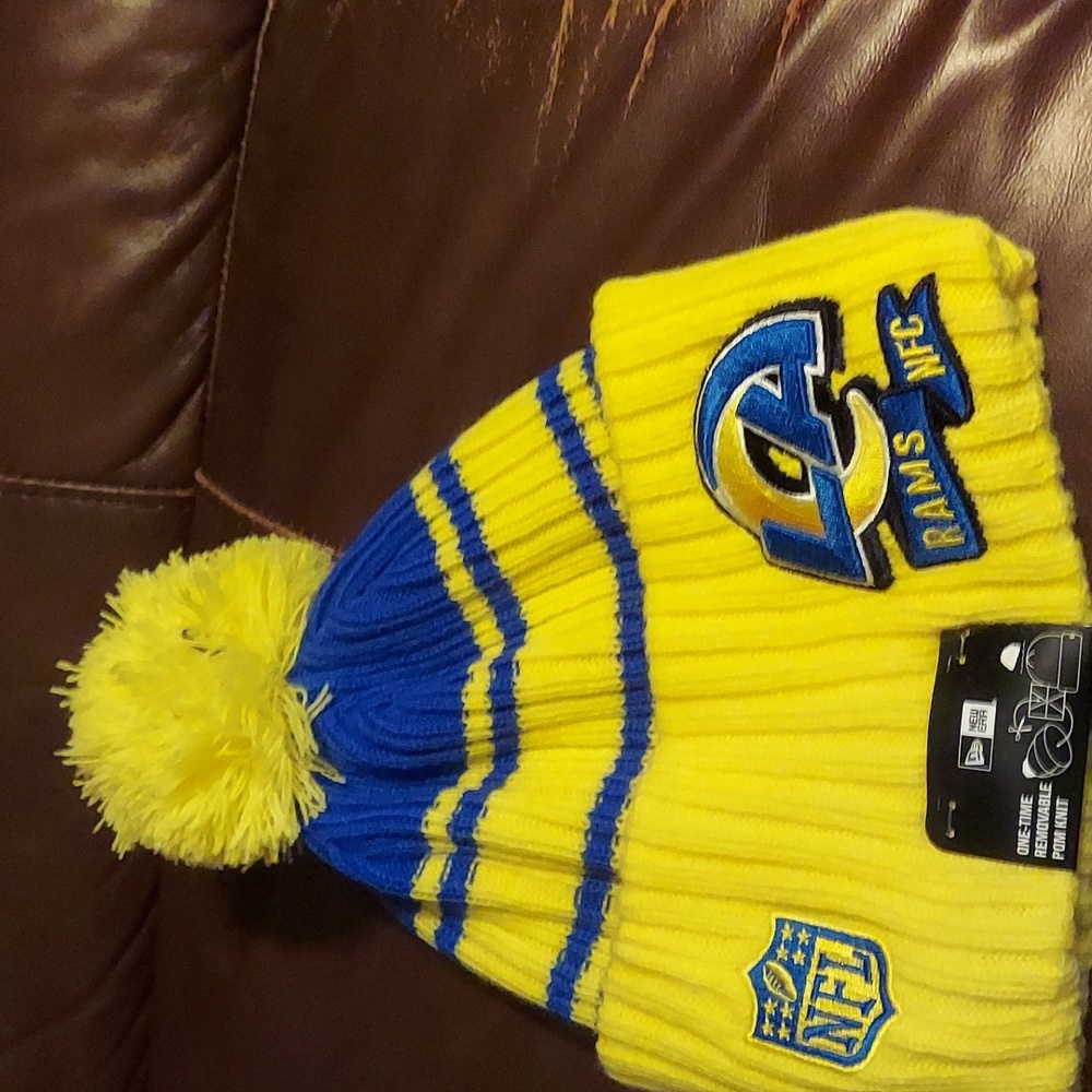 L A Rams NFL Beanie